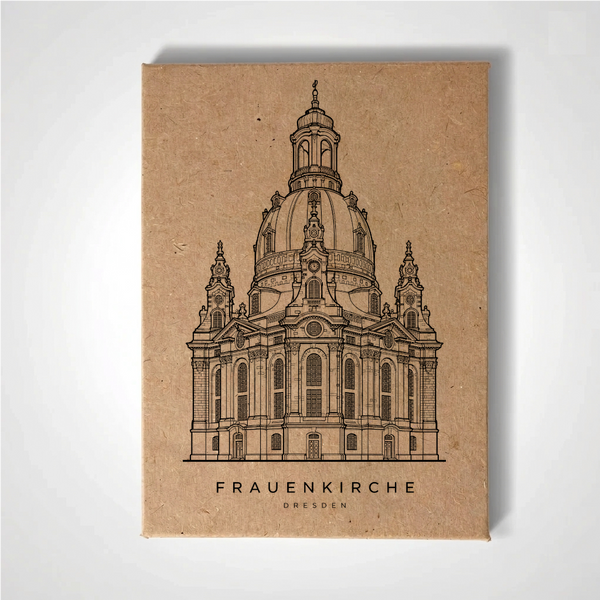 Dresden Fridgemagnet - Fraeunkirche -  Dresden Souvenir