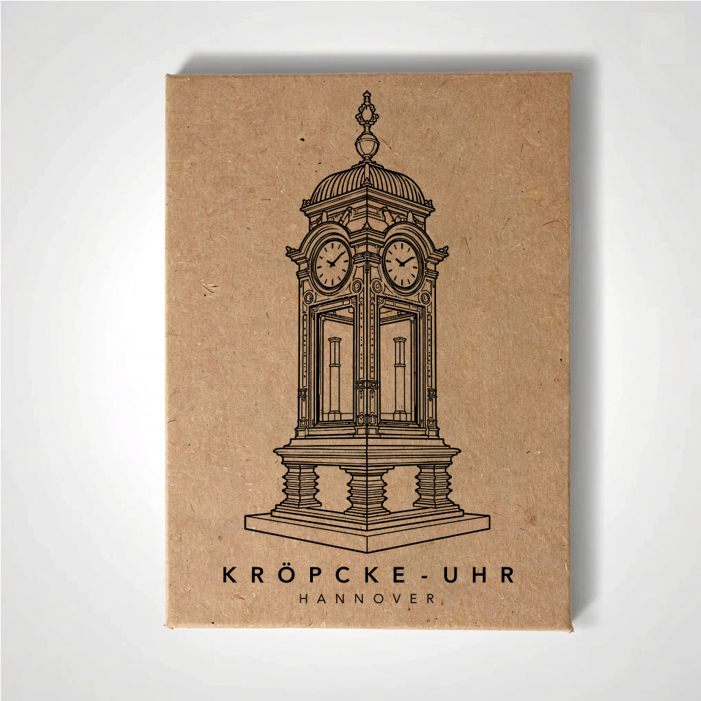 Hanover-Magnet-Krôpke-Uhr-Souvenir