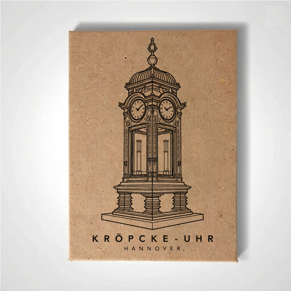 Hanover Fridgemagnet - Kröpke Clock -  Hanover Souvenir