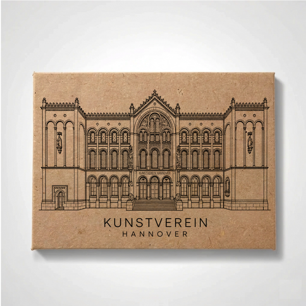 Hanover Fridgemagnet - Kunstverein -  Hanover Souvenir