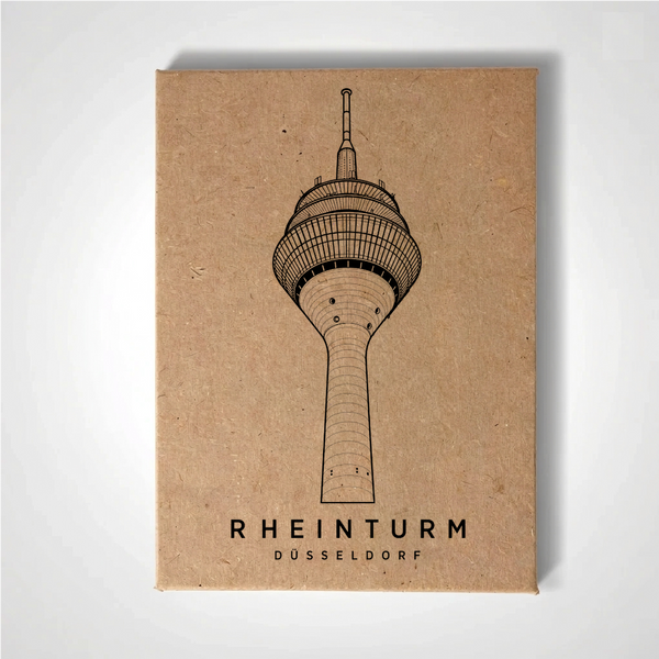 deuseldorf-rheinturm-handmade-fridgemagnet-artisanal-luxury-souvenir